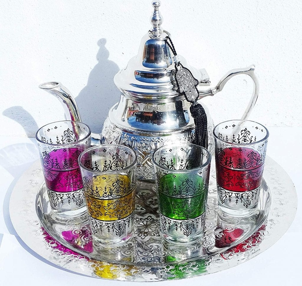 Juego de té tazas de te arabe marroqui