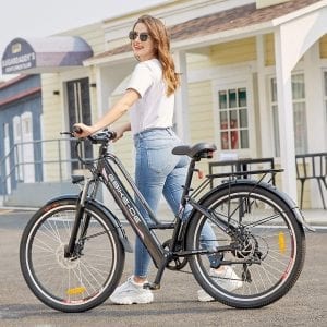 bicicleta eléctrica paseo ciudad opiniones