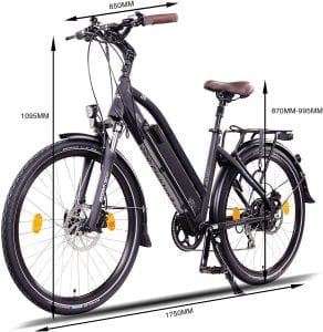 ncm milano plus bicicleta electrica para ciudad