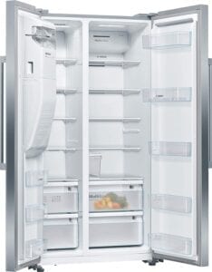 frigorífico americano con dispensador de agua bosch