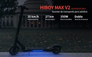 patinete eléctrico para adulto hiboy max v2